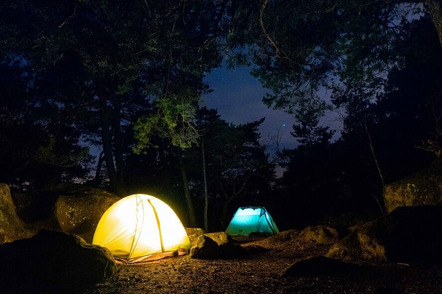 fontainebleau bivouac étoiles