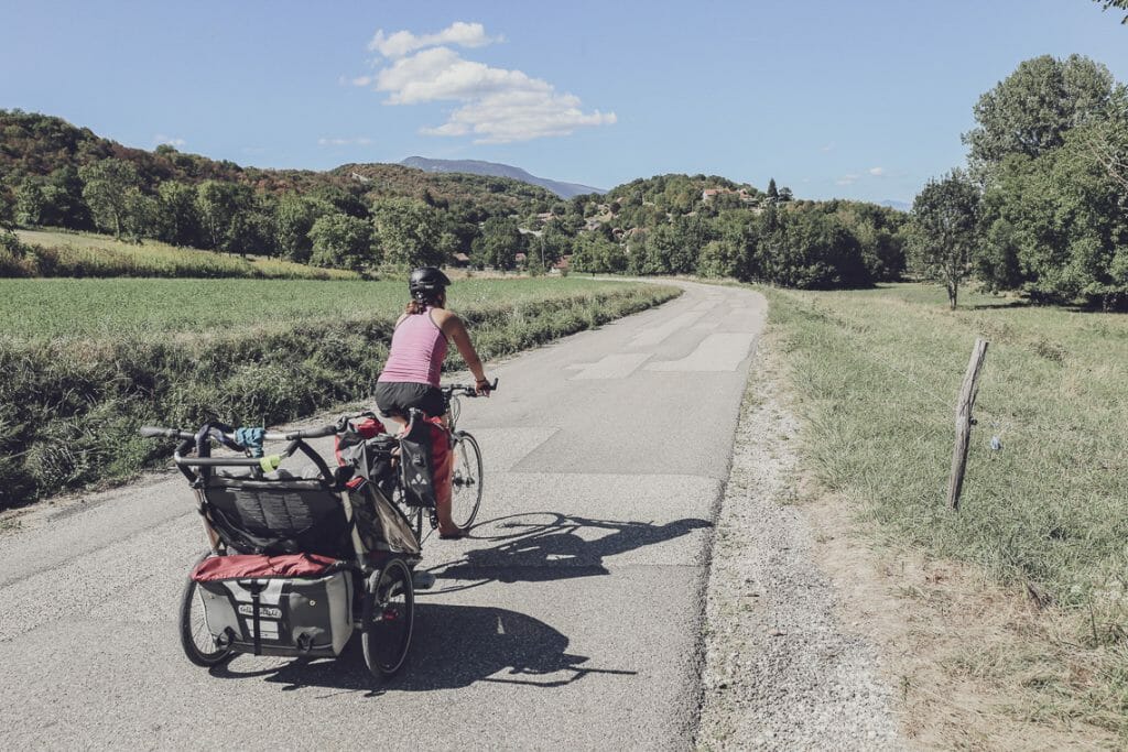 itinéraire vélo lac du Bourget