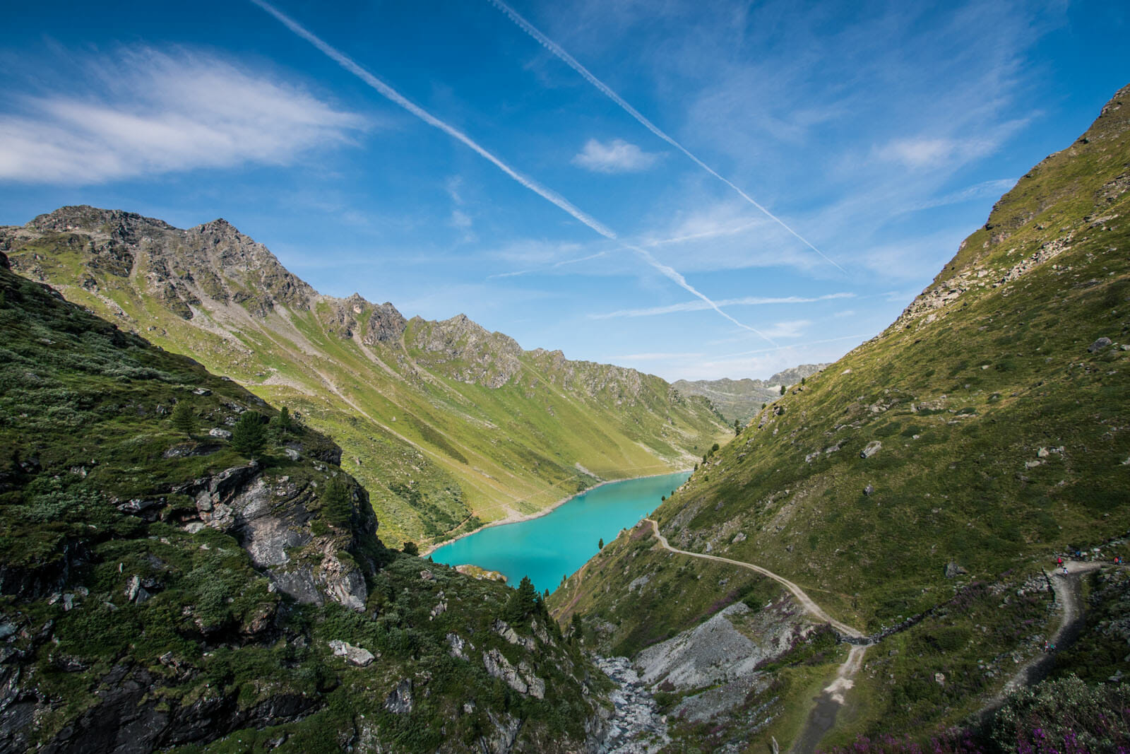 lac de Cleuson suisse