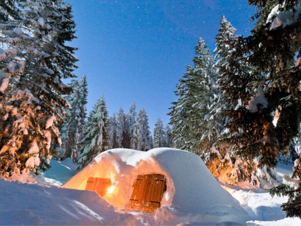 Nuit dans un igloo