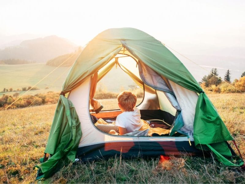 Bivouac en famille