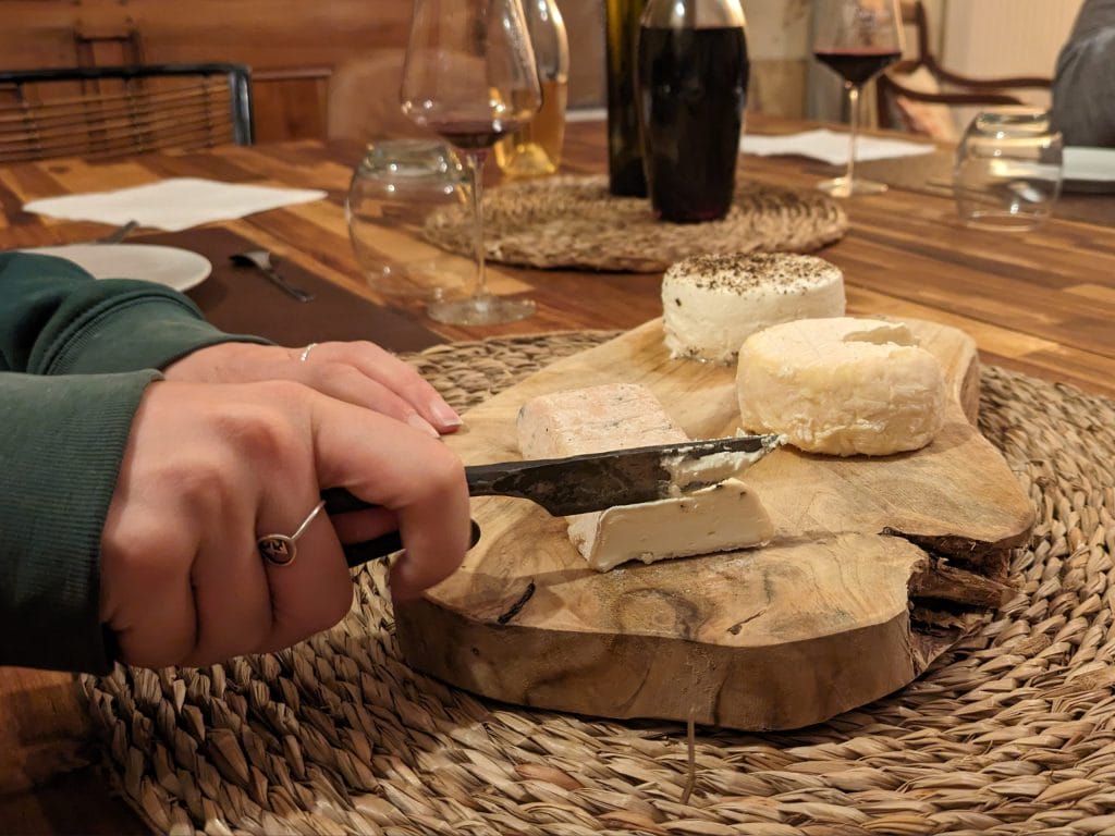 Plateau de fromages local