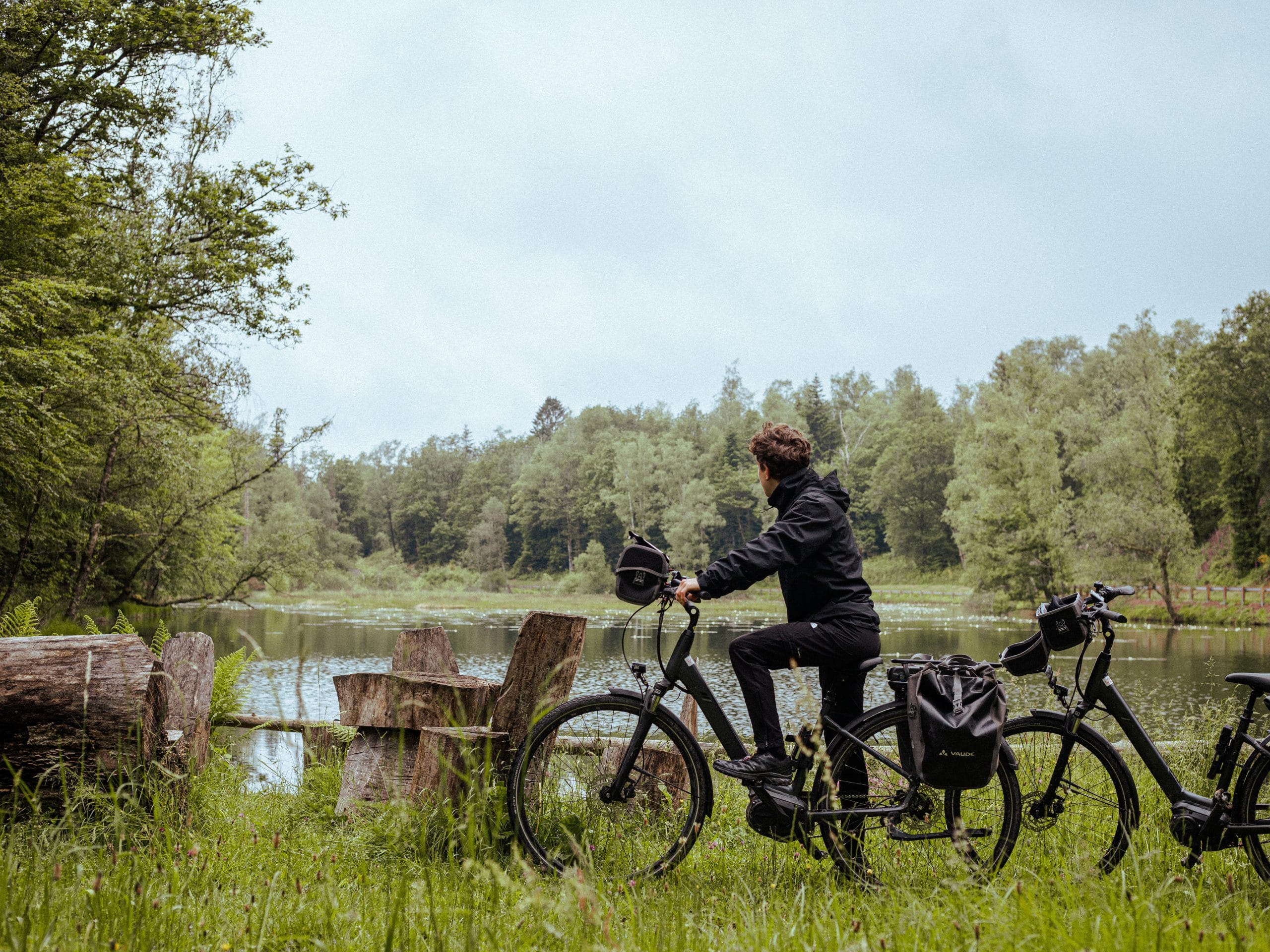 à vélo dans les vosges