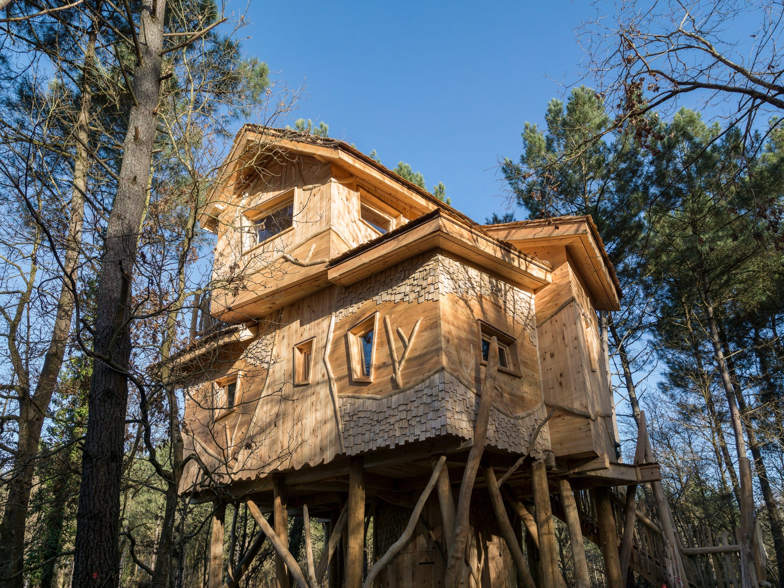 Maison dans les arbres Center Parcs