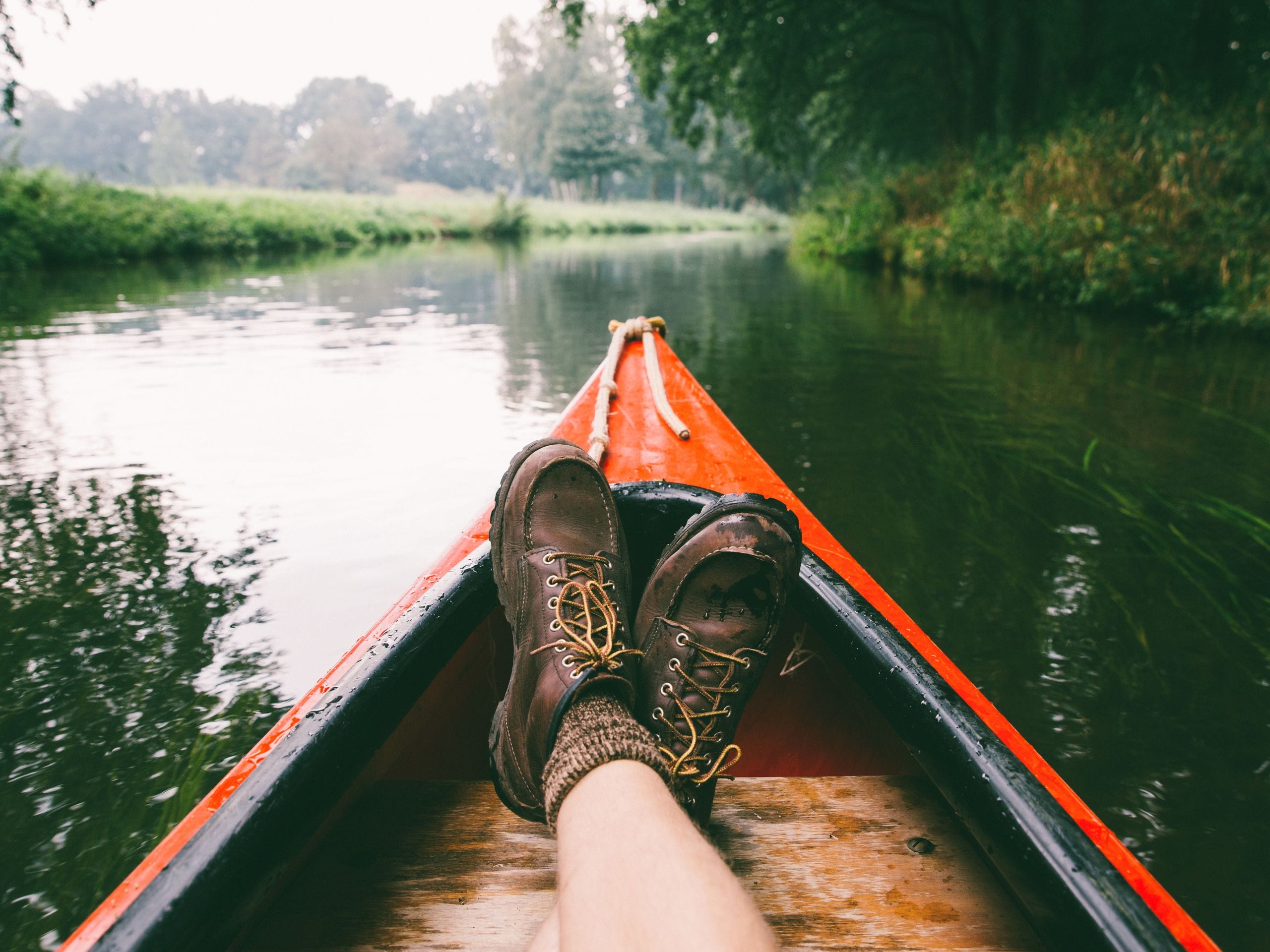 Kayak sur l'Elbe