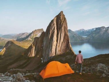 bivouac en Norvège