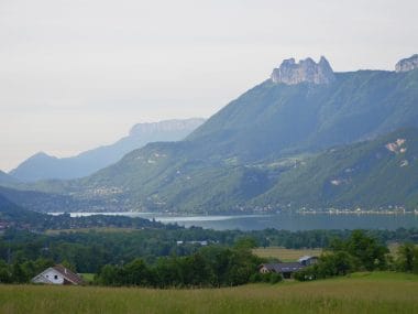 Vue du lac d'Annecy