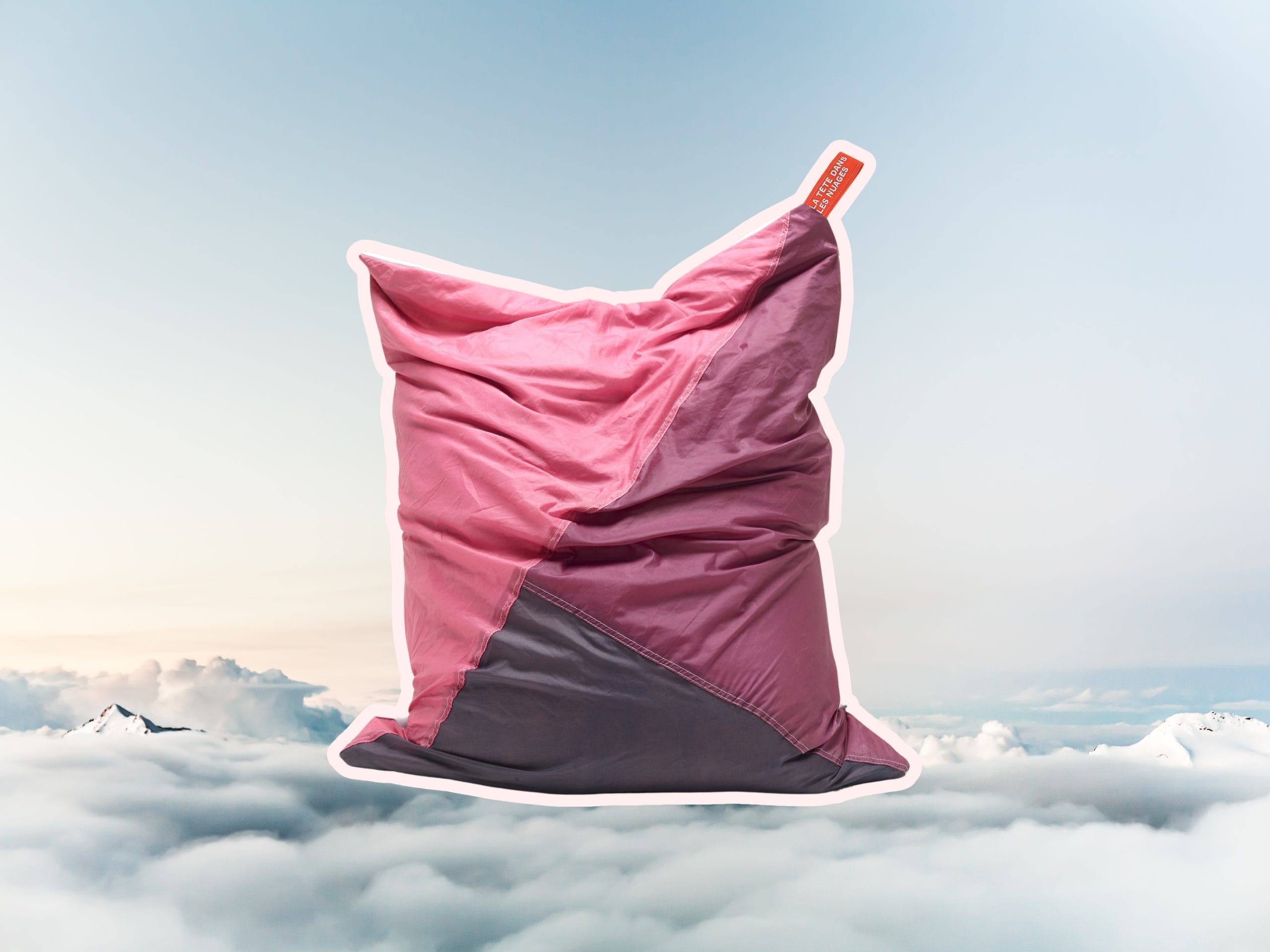 Pouf La tête dans les nuages