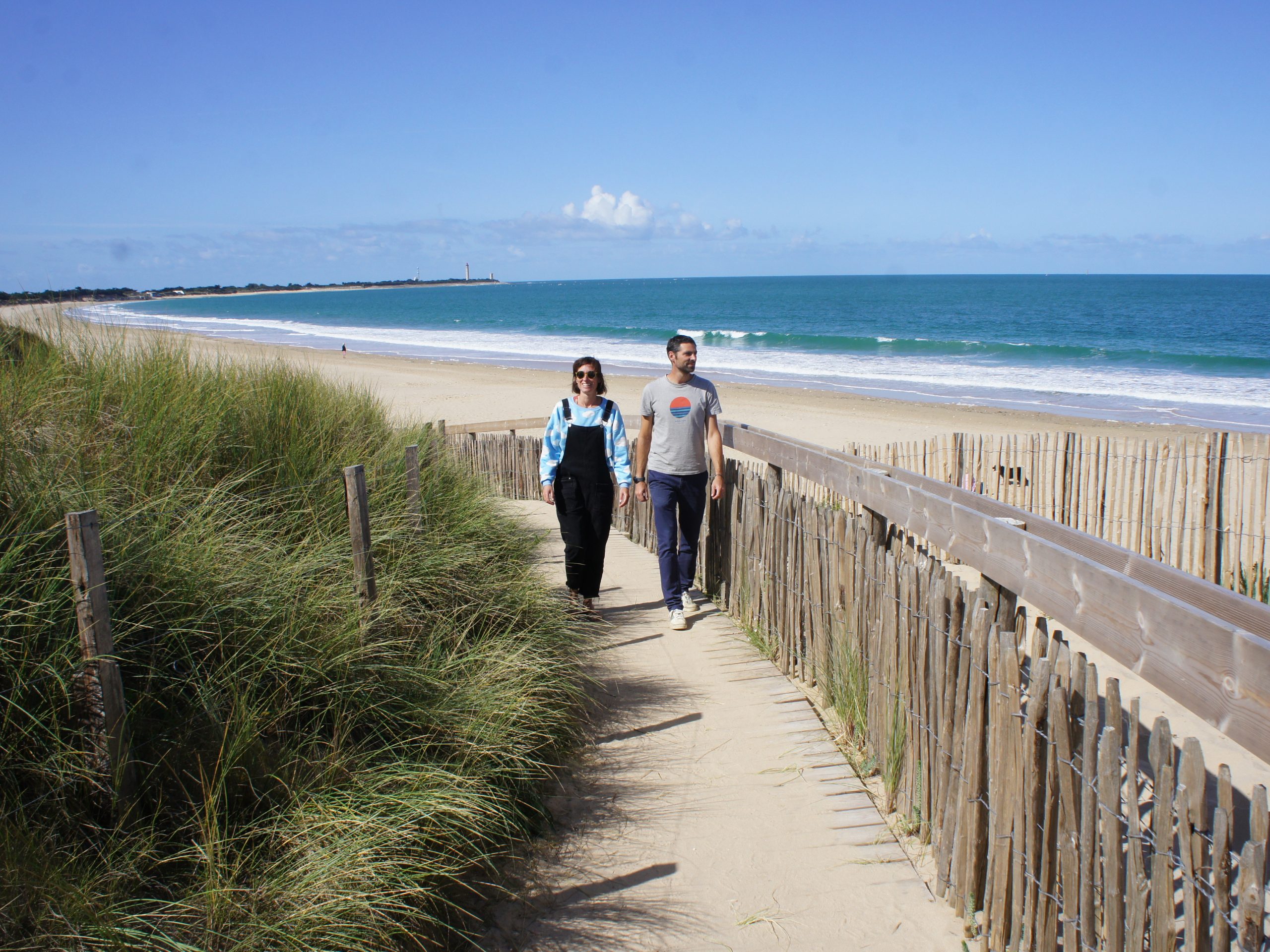 Voyageurs à la plage