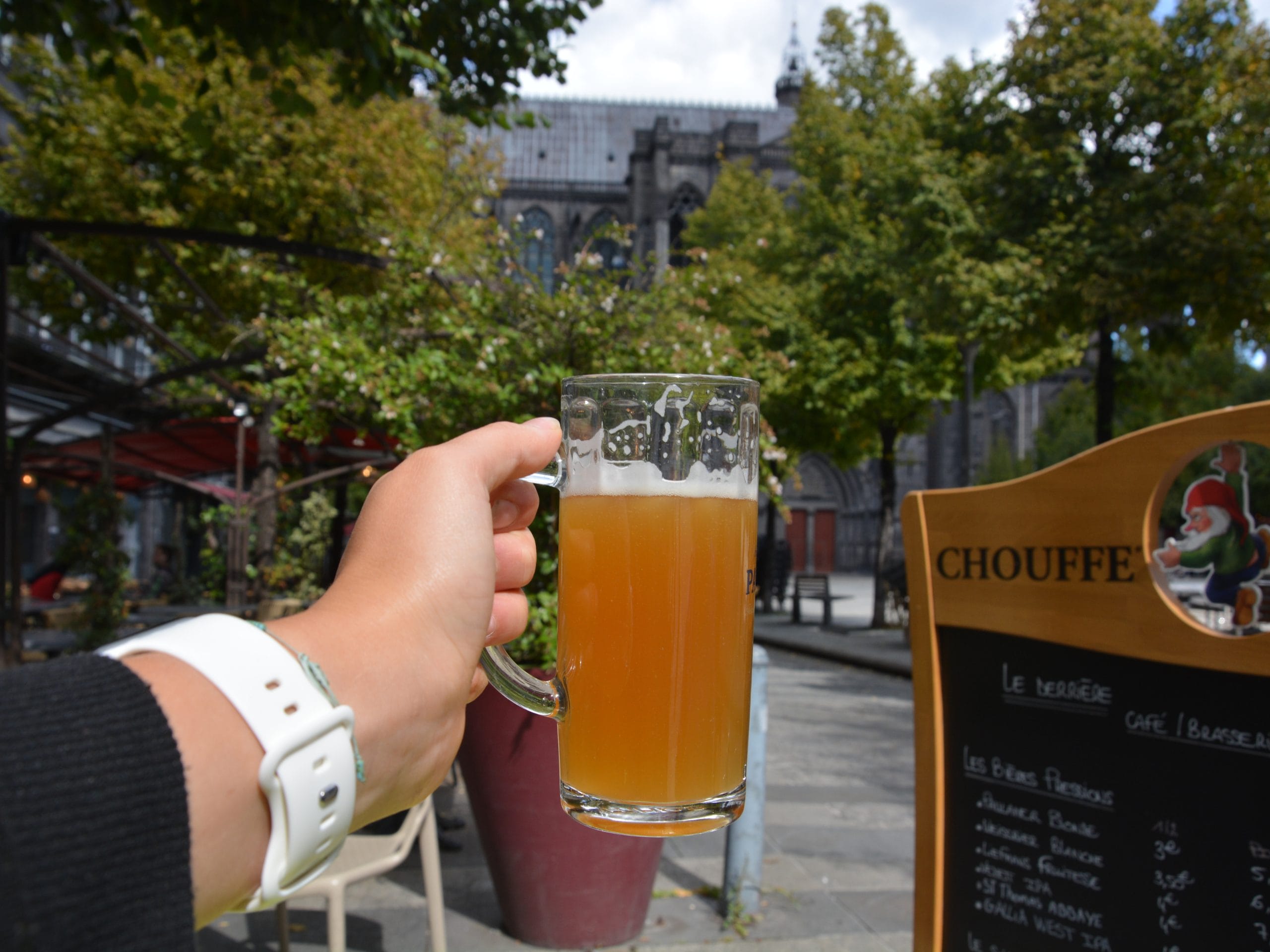 Une bière en terrasse à Clermont-Ferrant