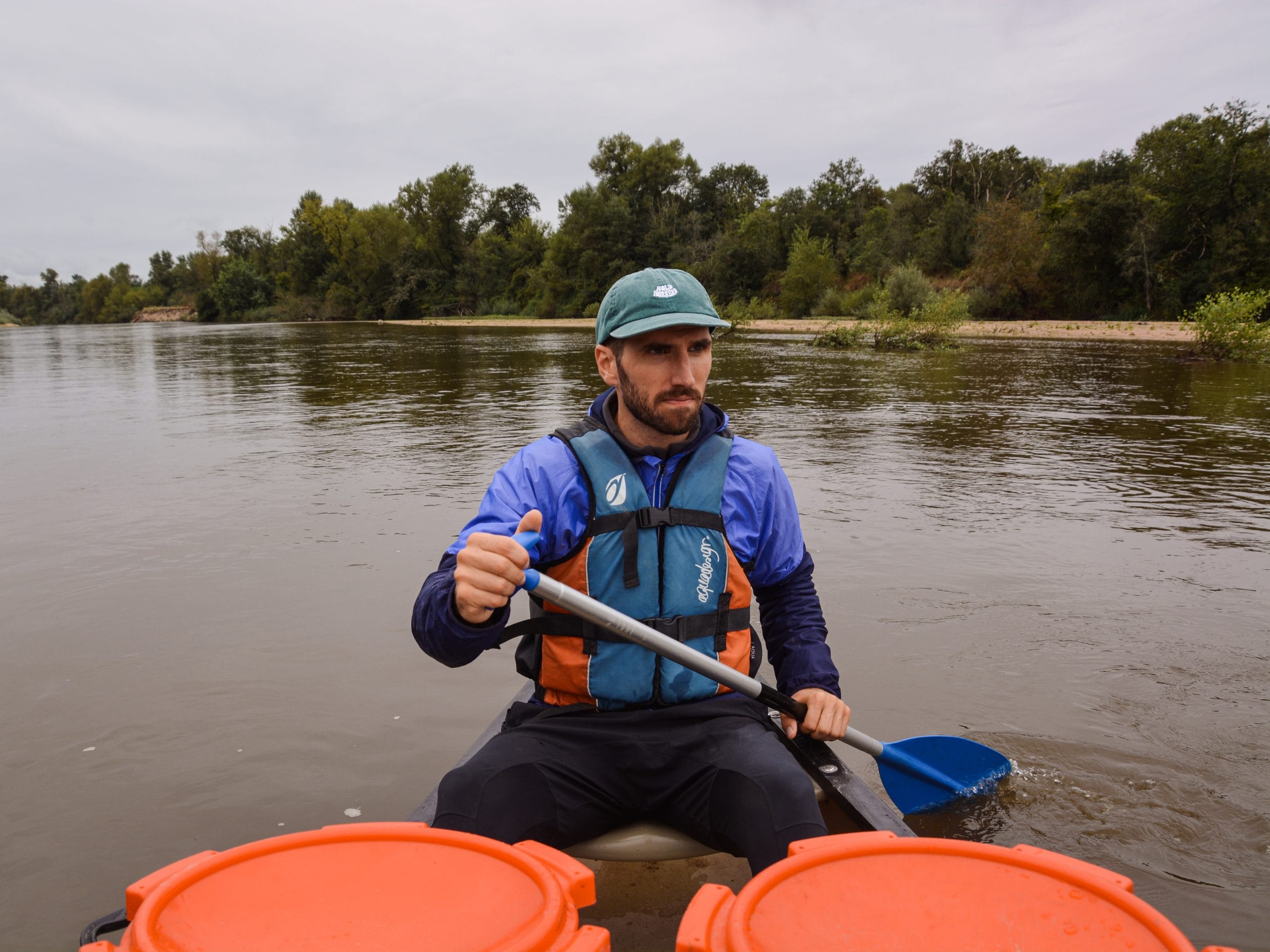 Canoë sur la Loire