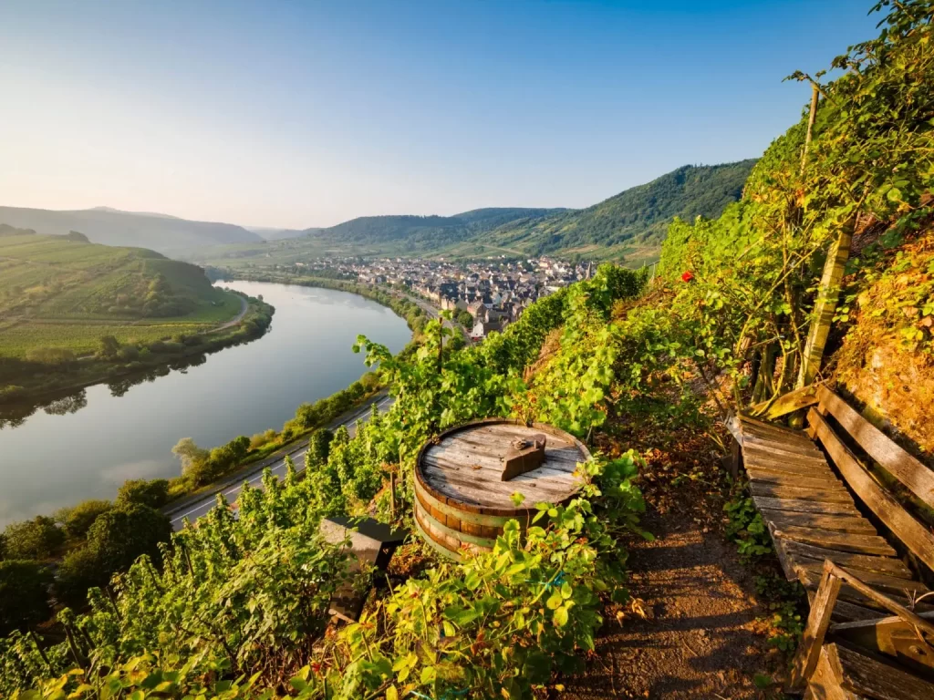 Vue de la nature allemande