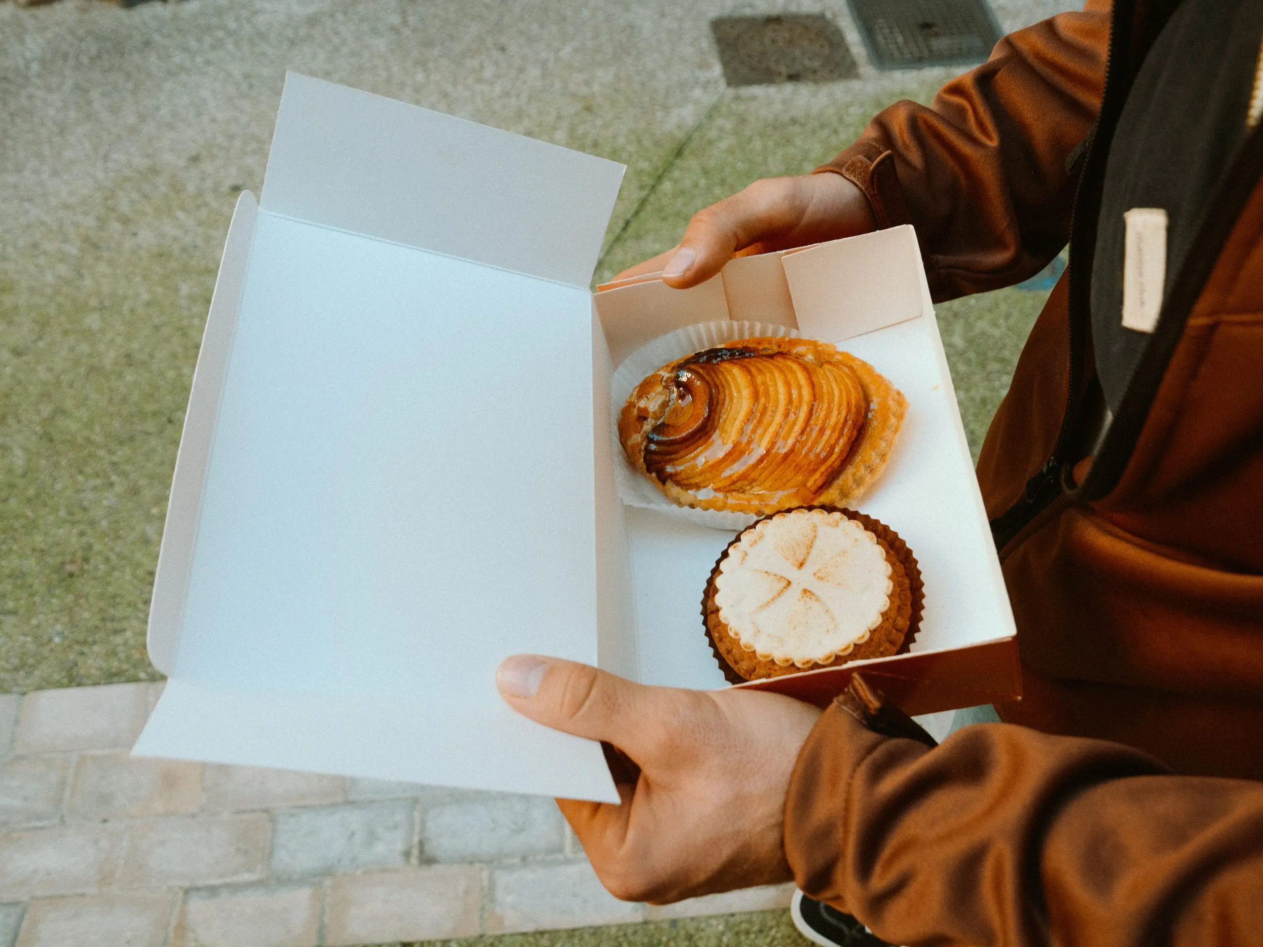 Deux pâtisseries pour le goûter
