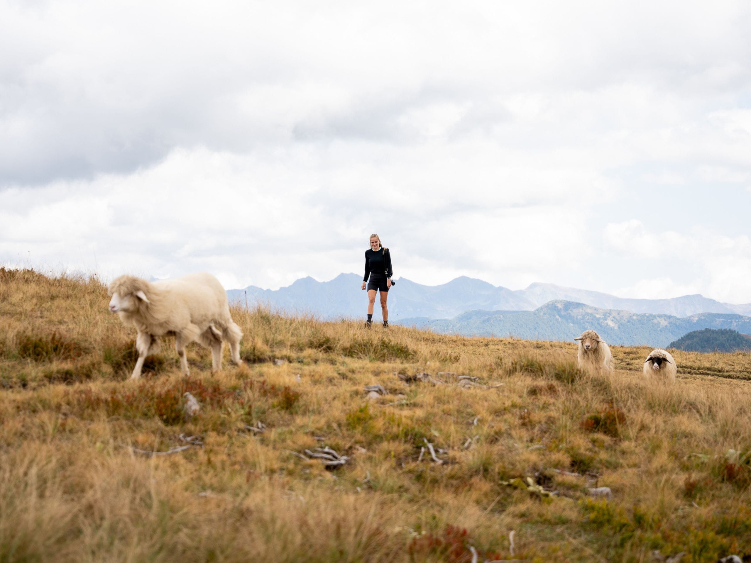 Trek dans les Balkans.