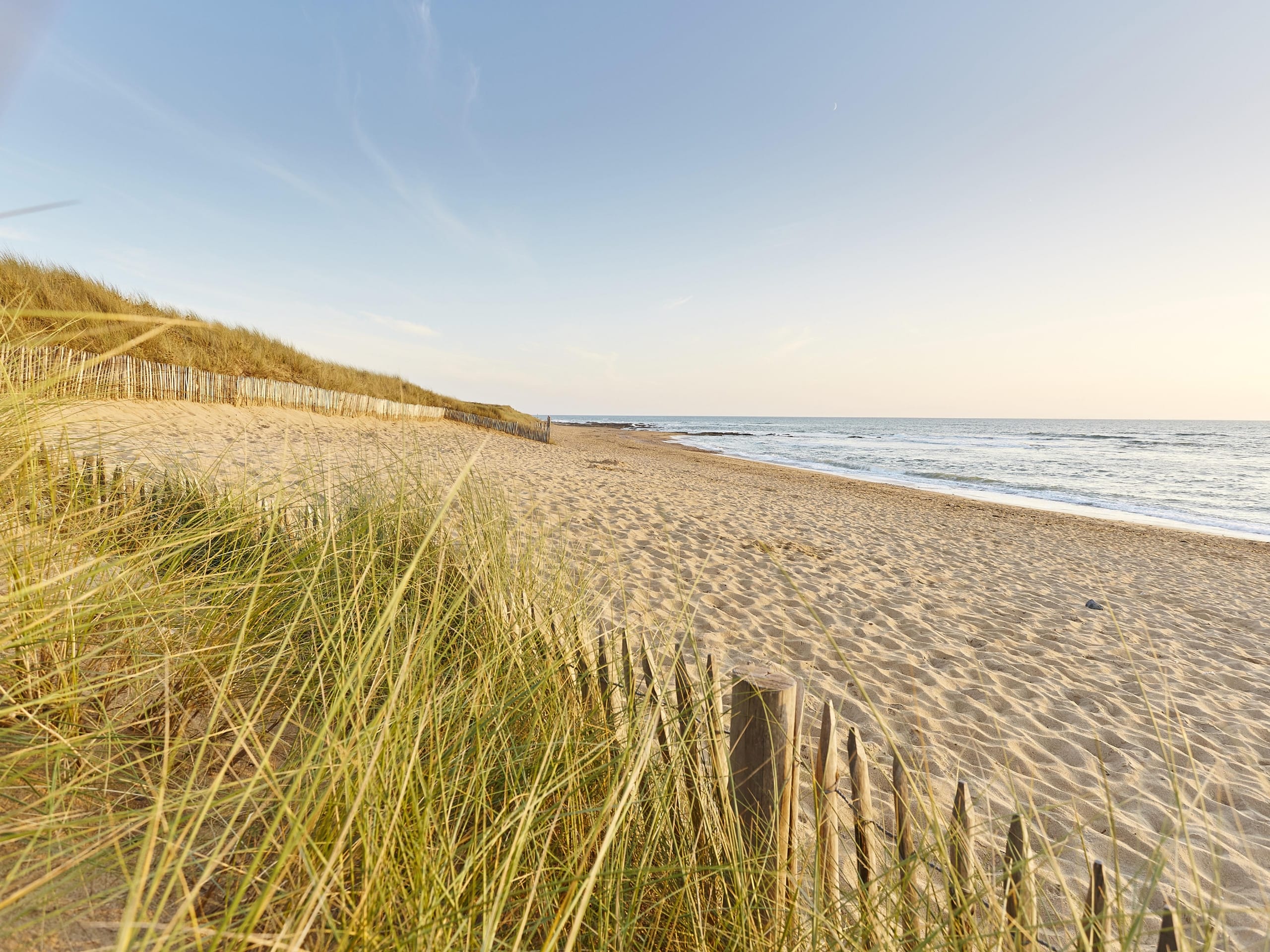 Paysage des Sables d'Olonne. 