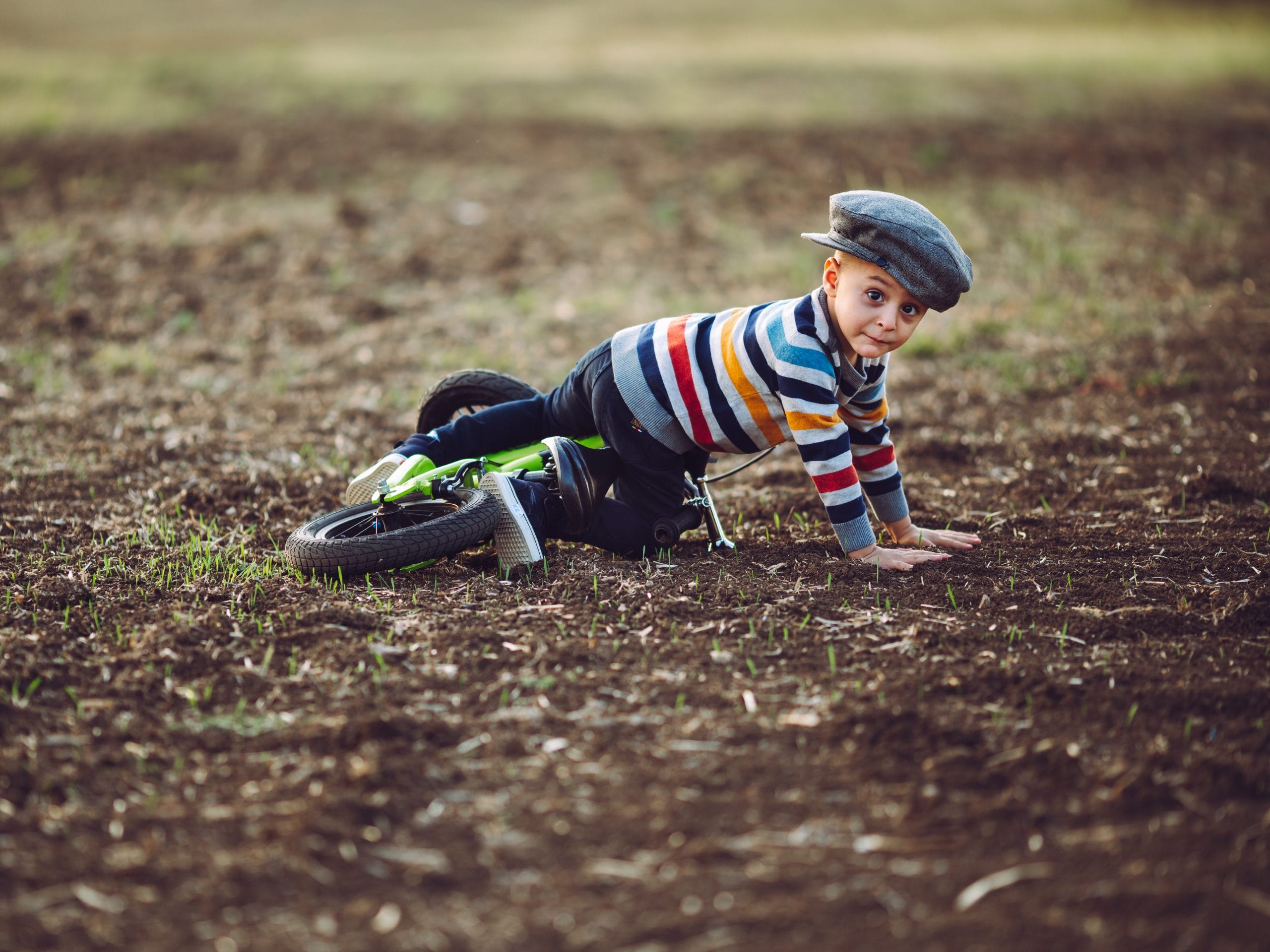 Tomber de vélo