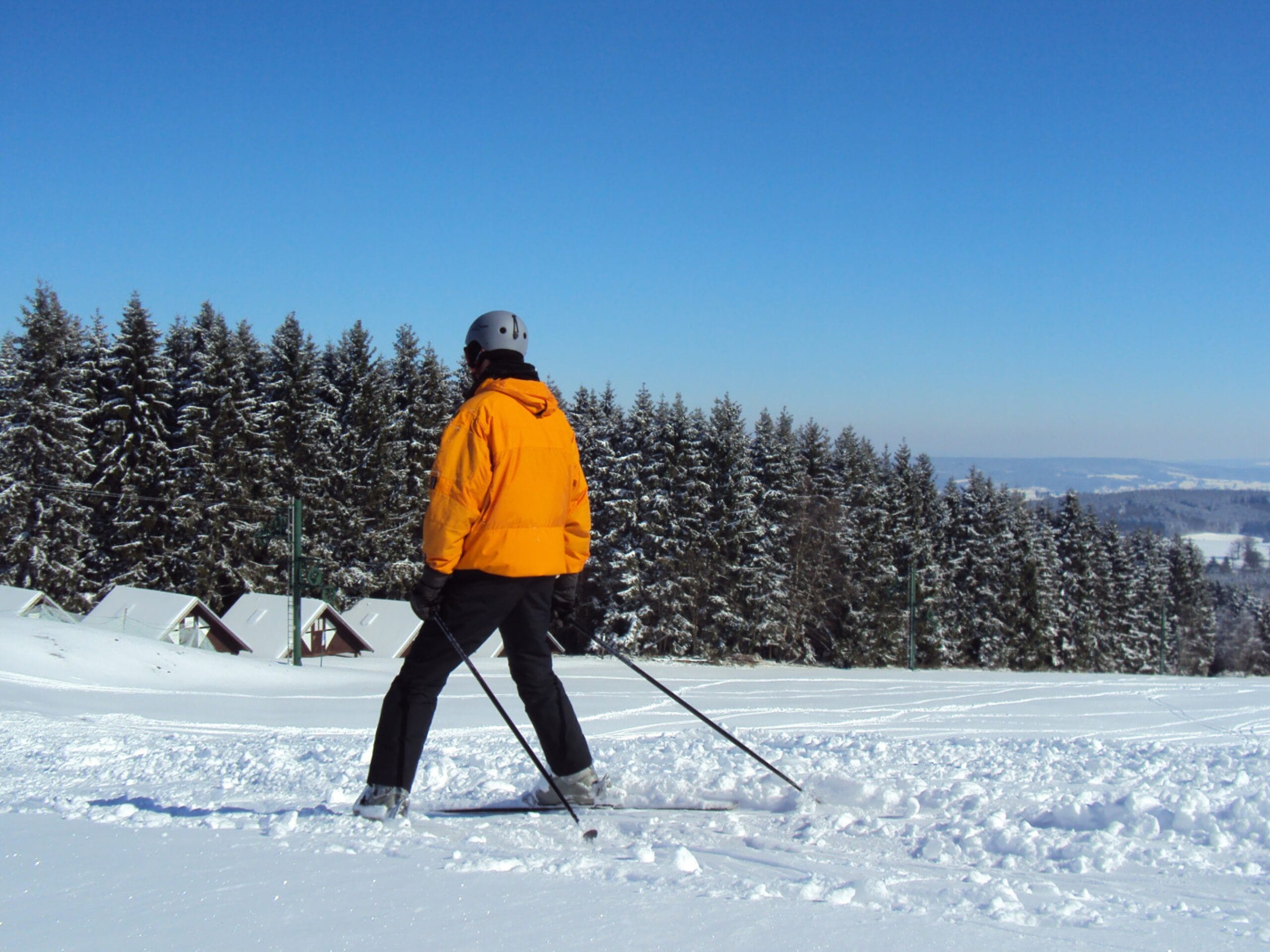 Ski alpin en station