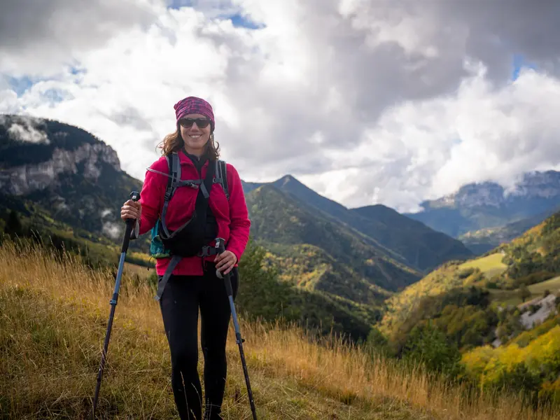Elise dans le Vercors