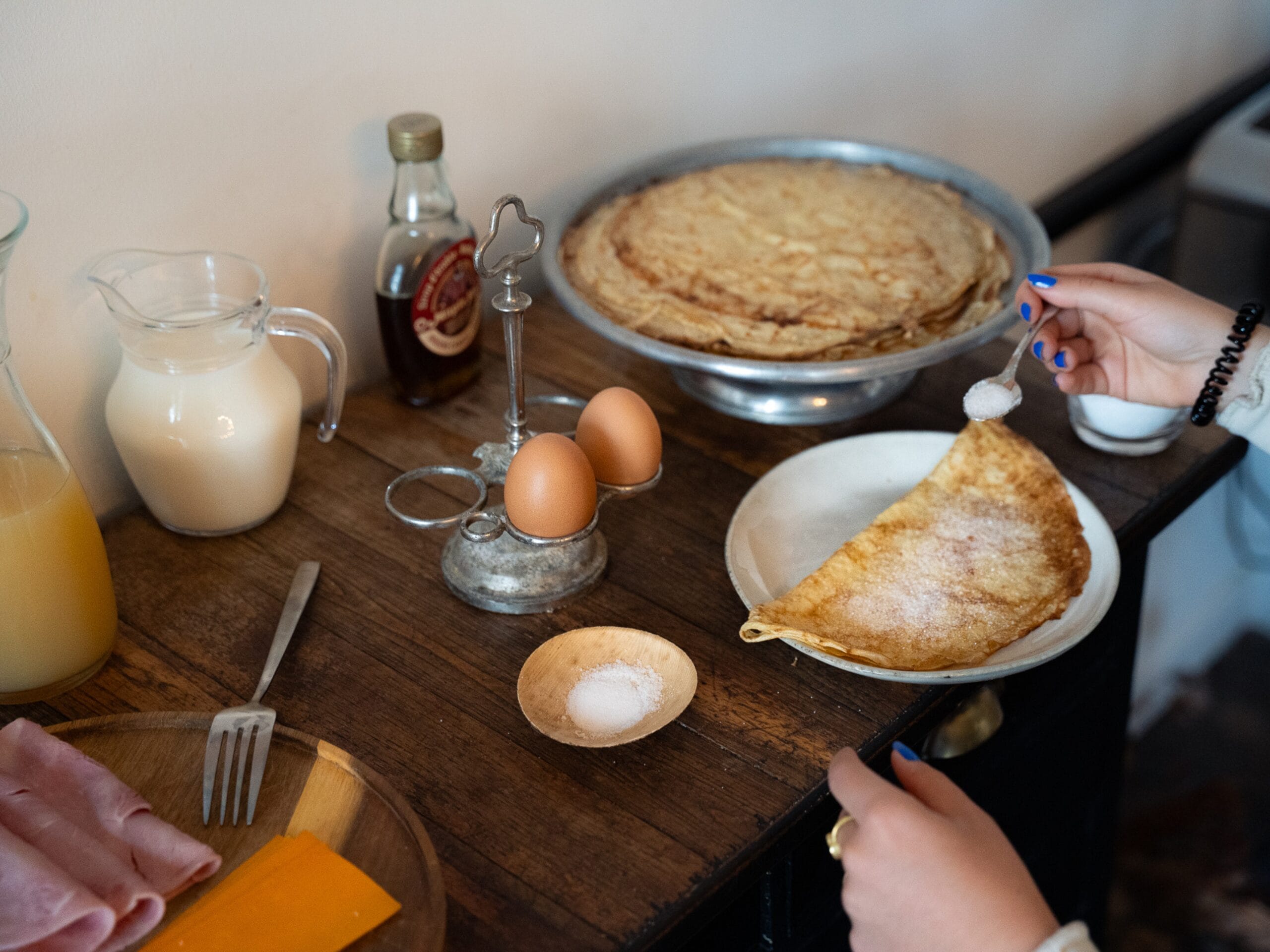 Petit déjeuner à l'Artefact