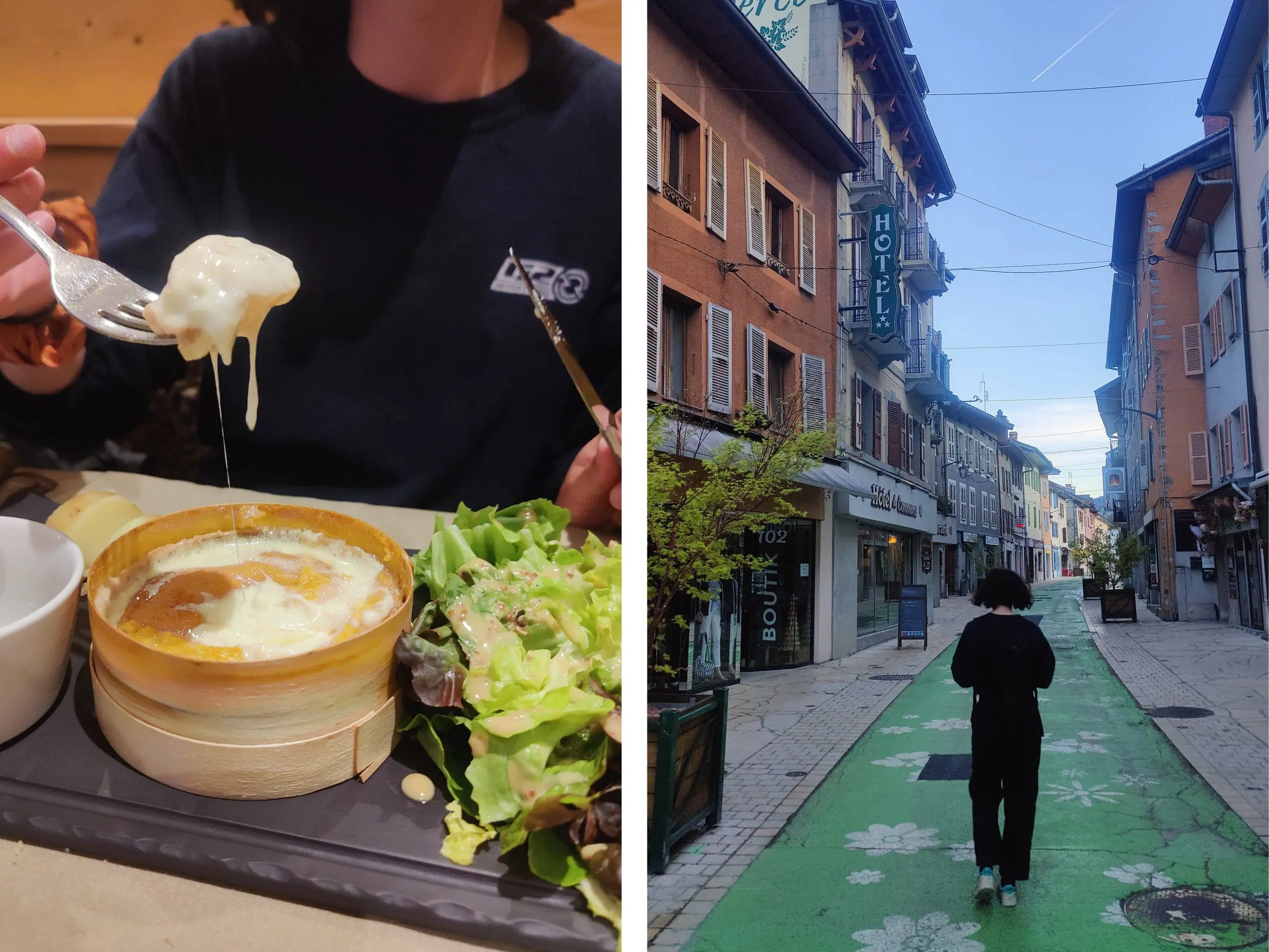 Repas Savoyard et visite de la ville