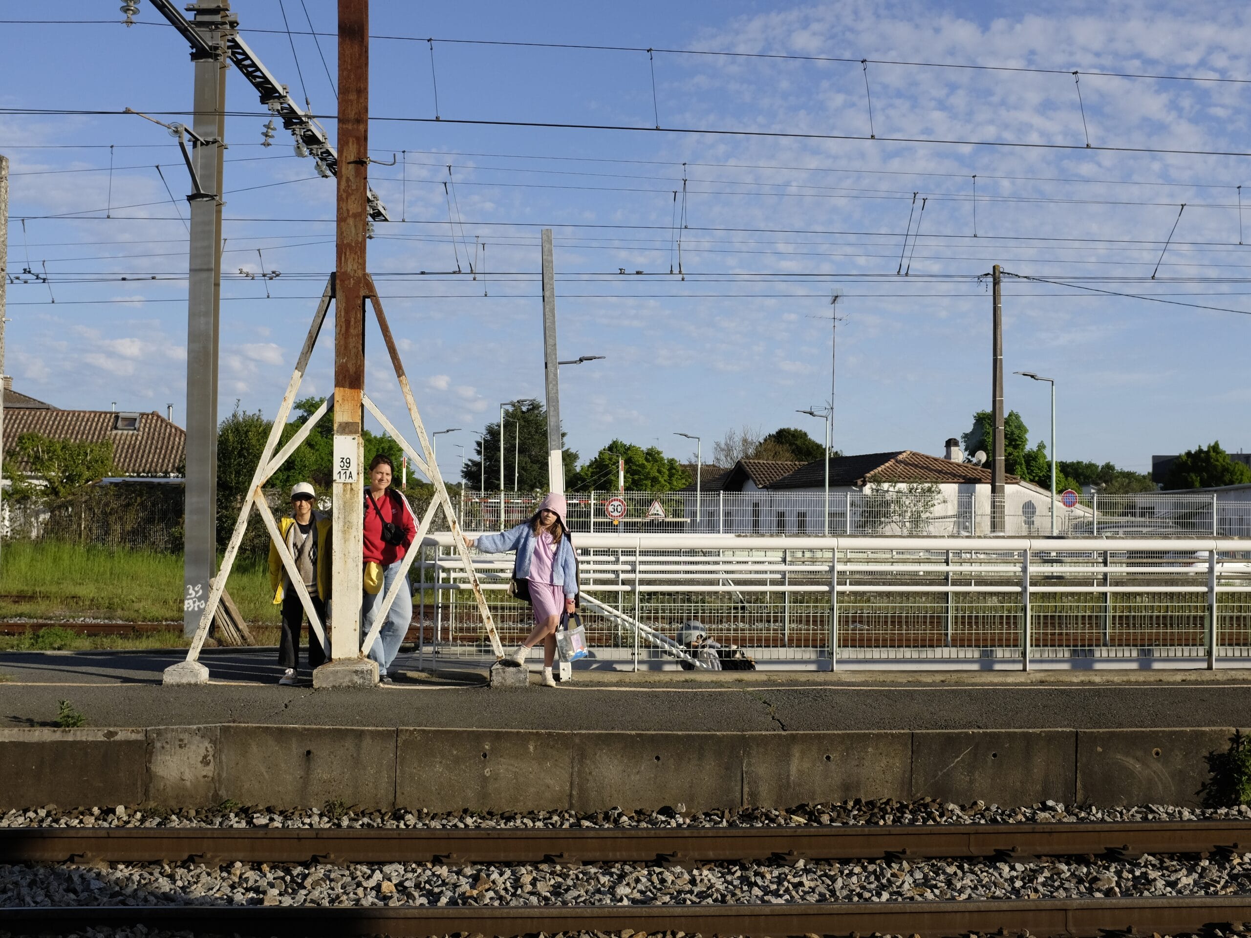 En gare d'Arcachon