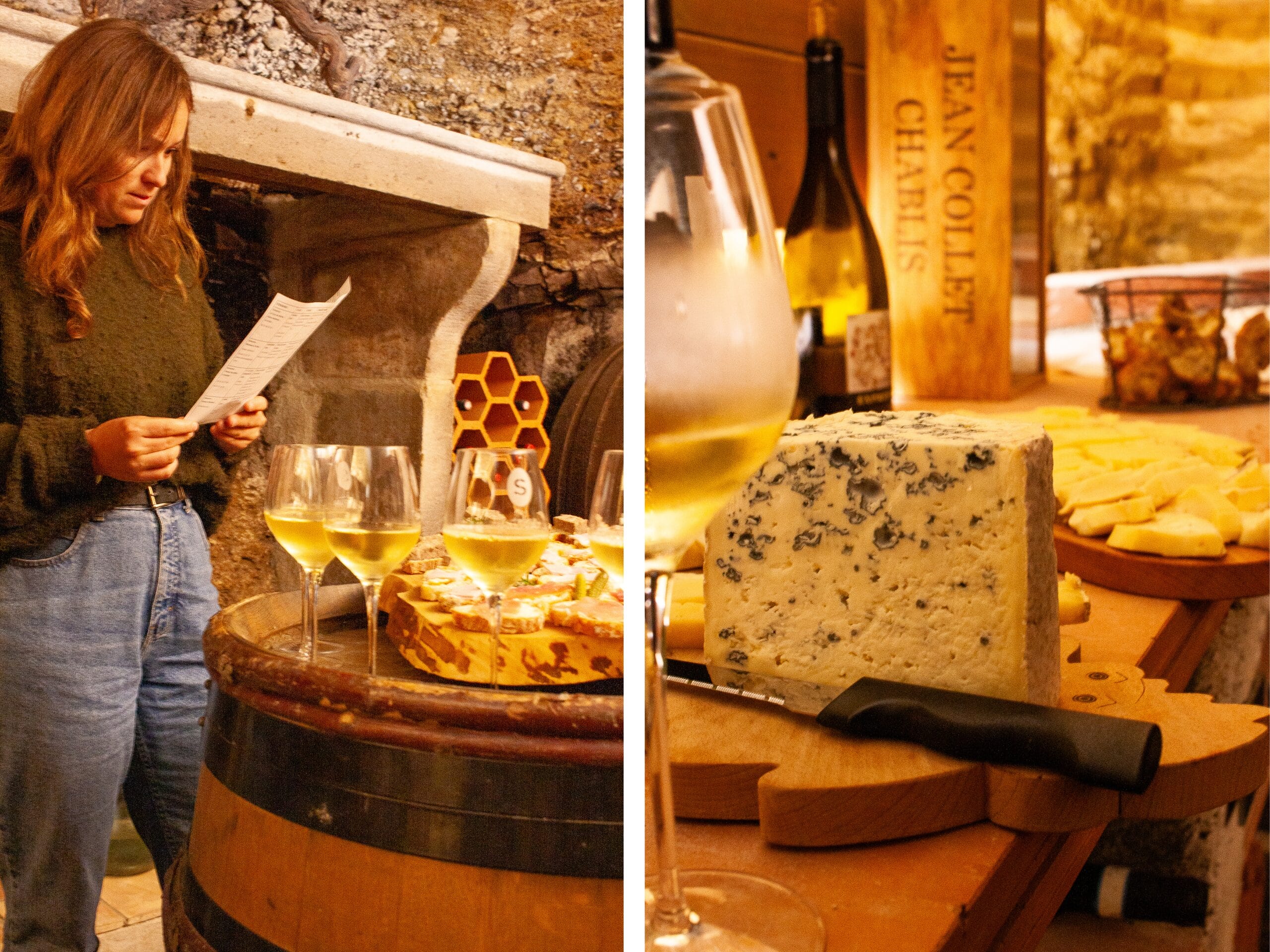 Une dégustation vin et fromage dans le Livradois-Forez. 