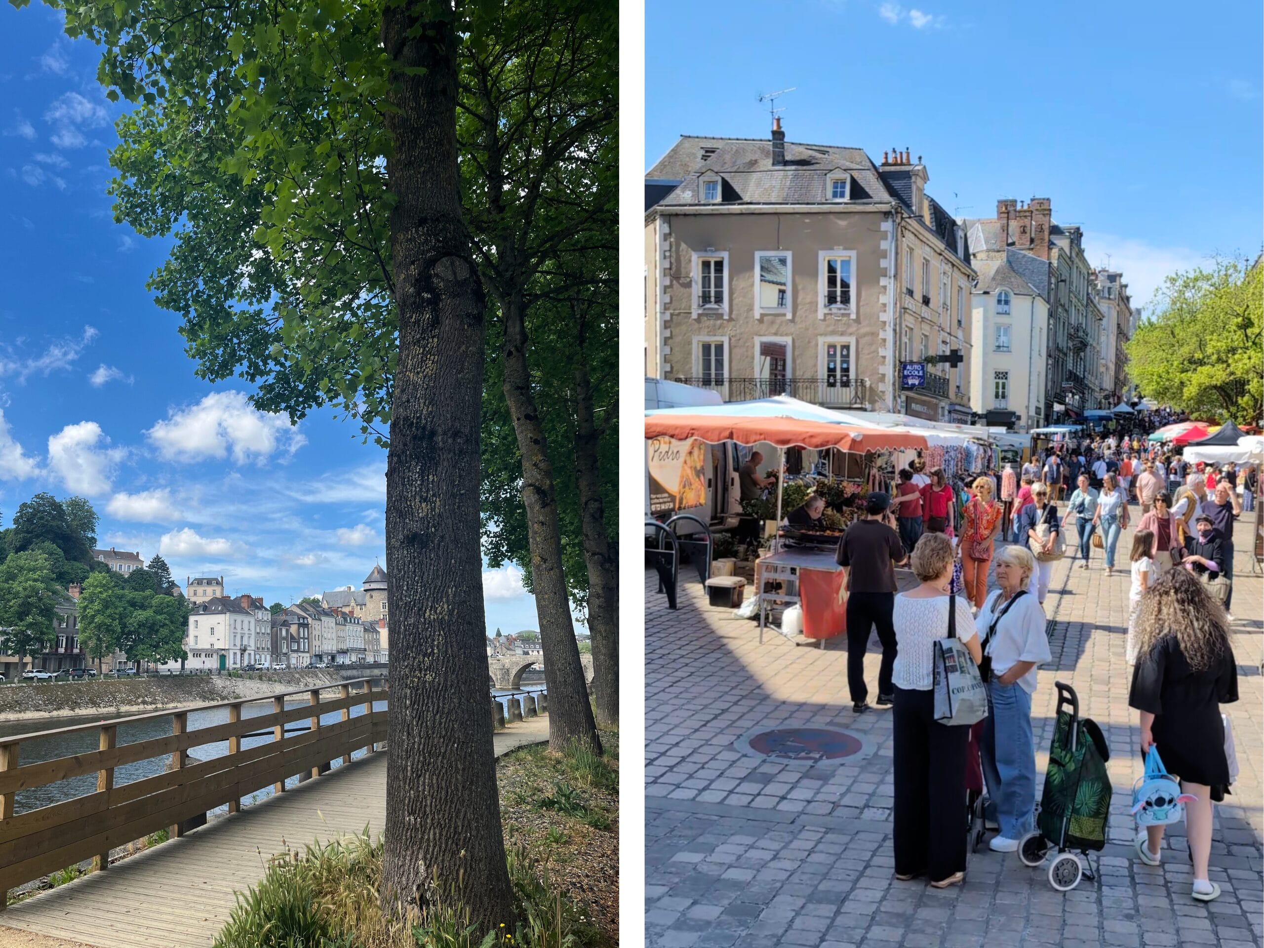 Ville et marché de Laval