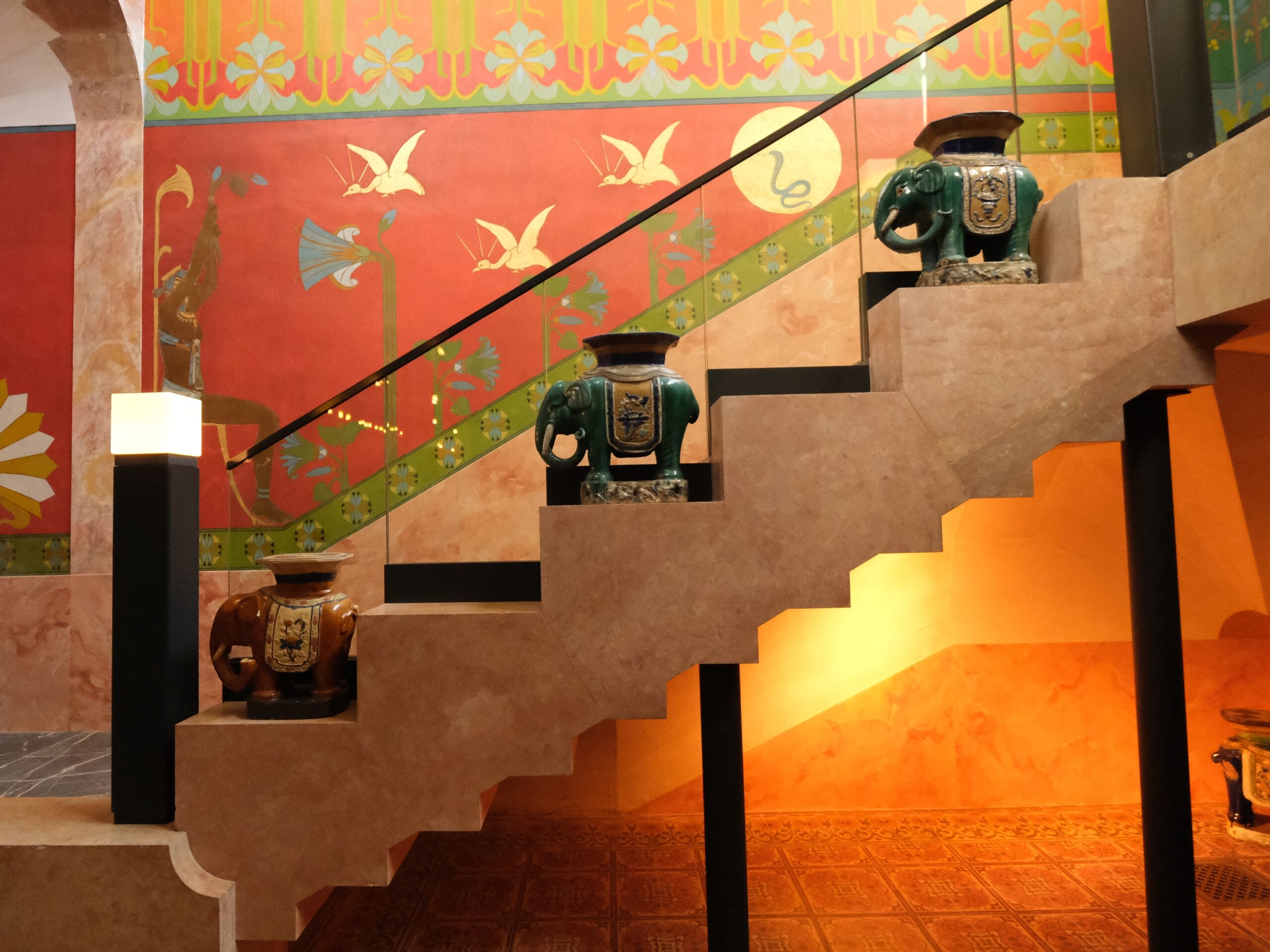 Intérieur du château Laurens