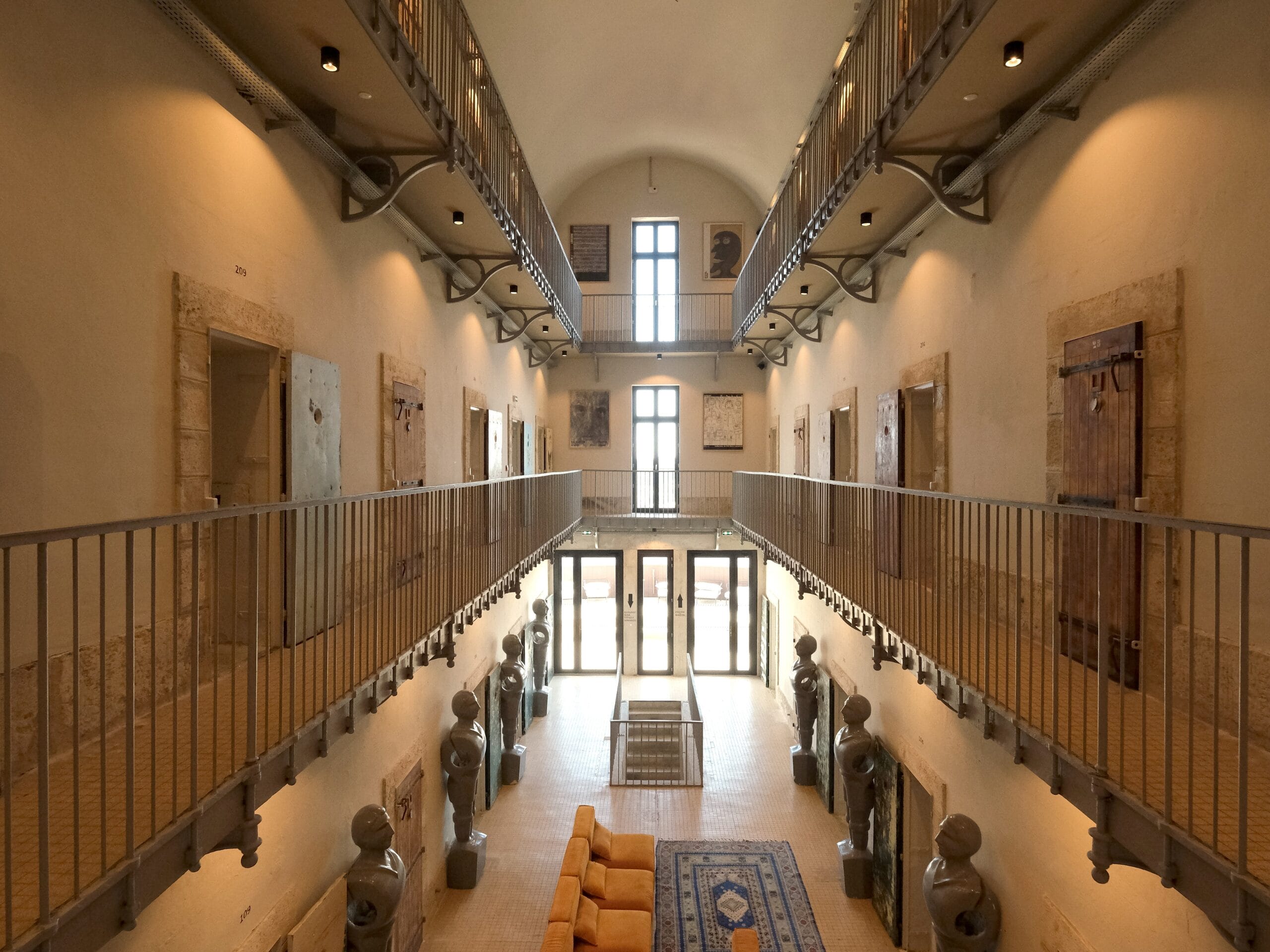 Salon de l'hôtel La Prison