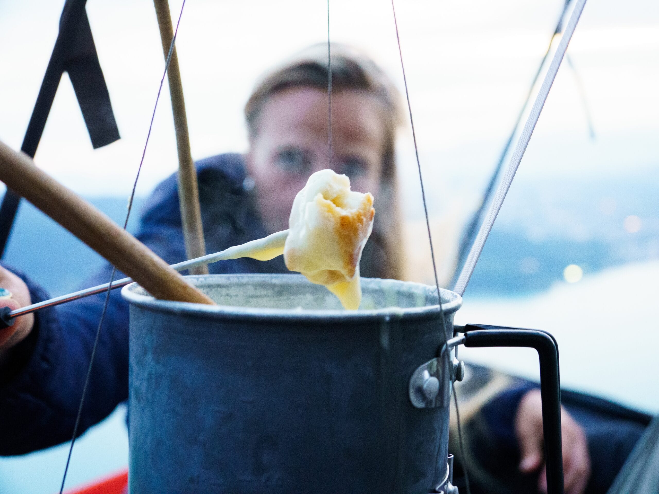 Fondue sur le portaledge