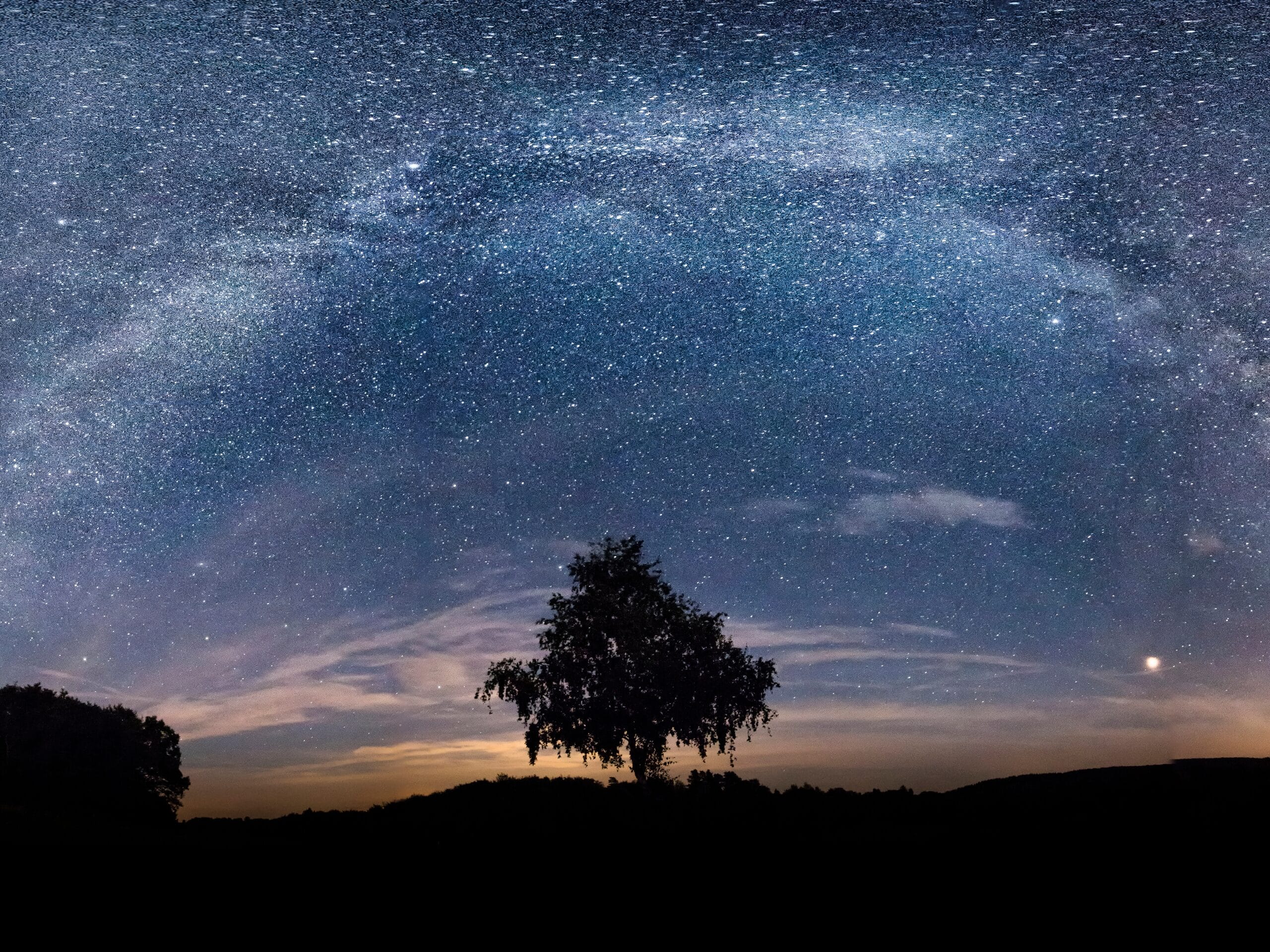 Le parc naturel régional de Millevaches de nuit