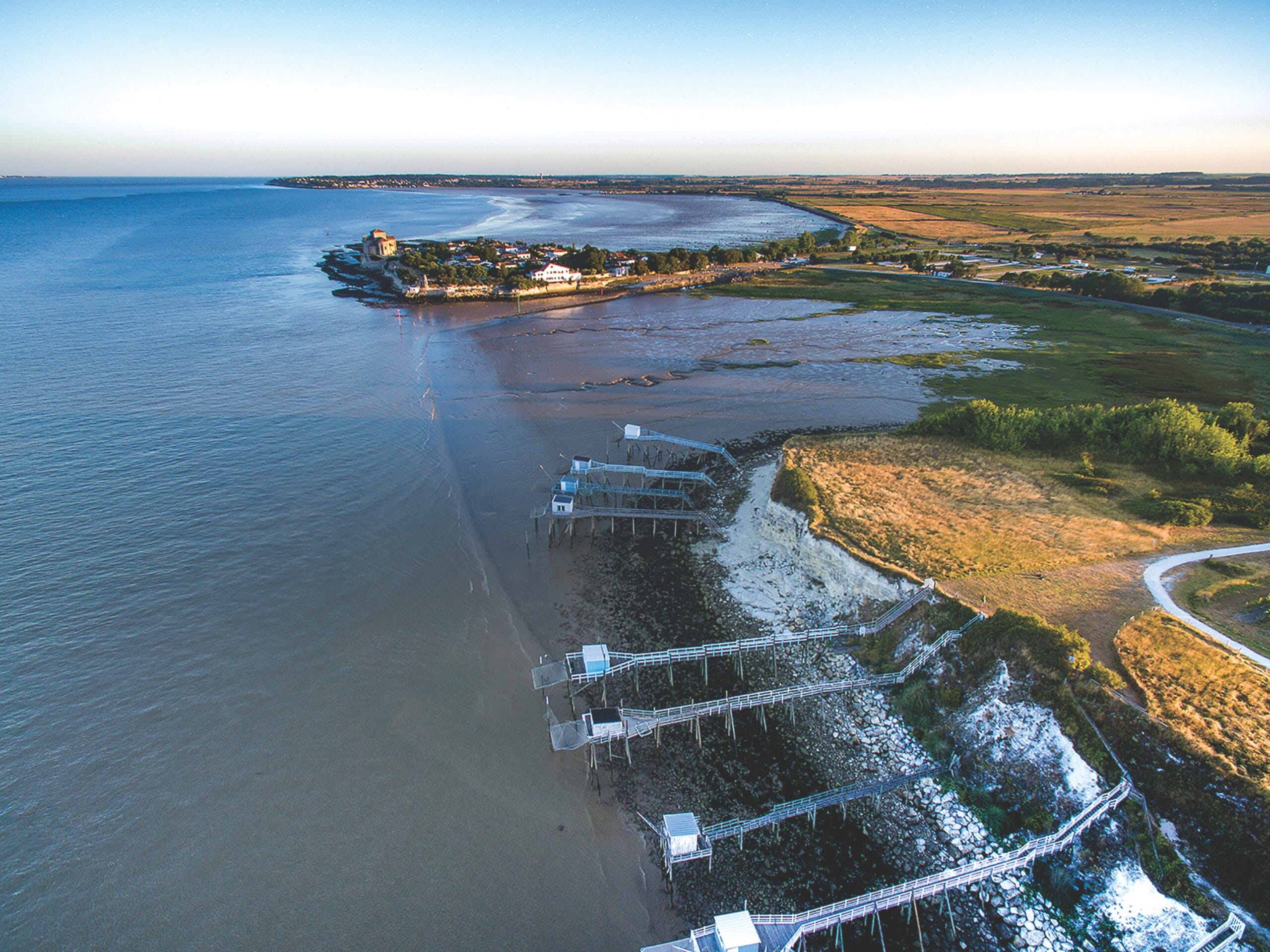 Vue aérienne sur Royan