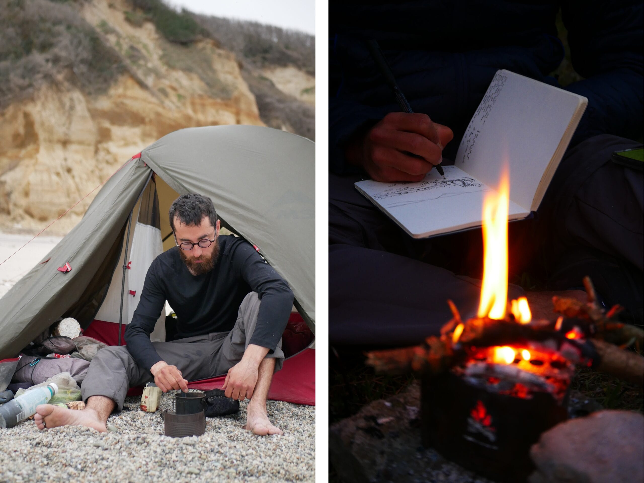 Sur le camp 