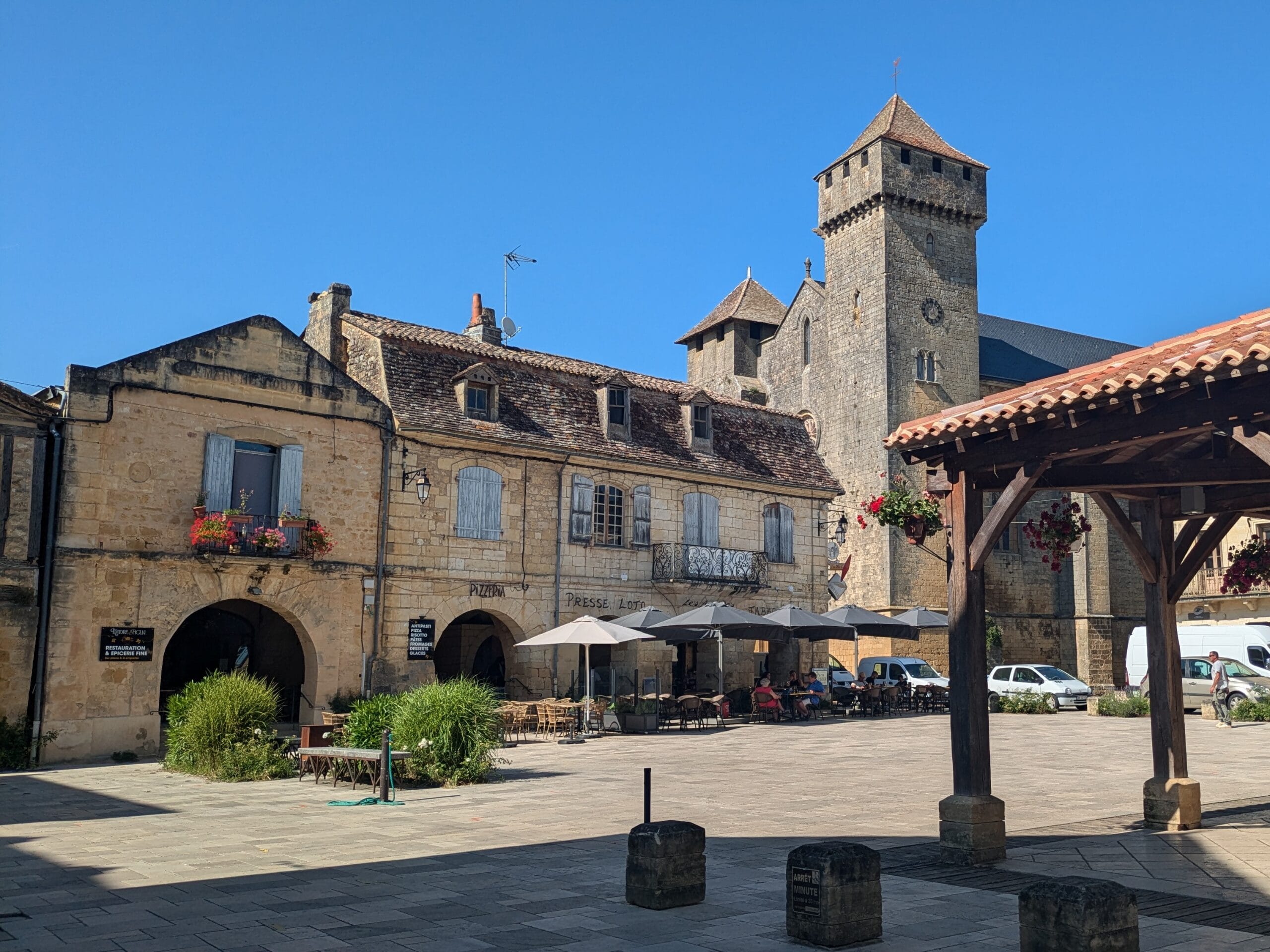 Vue sur le village