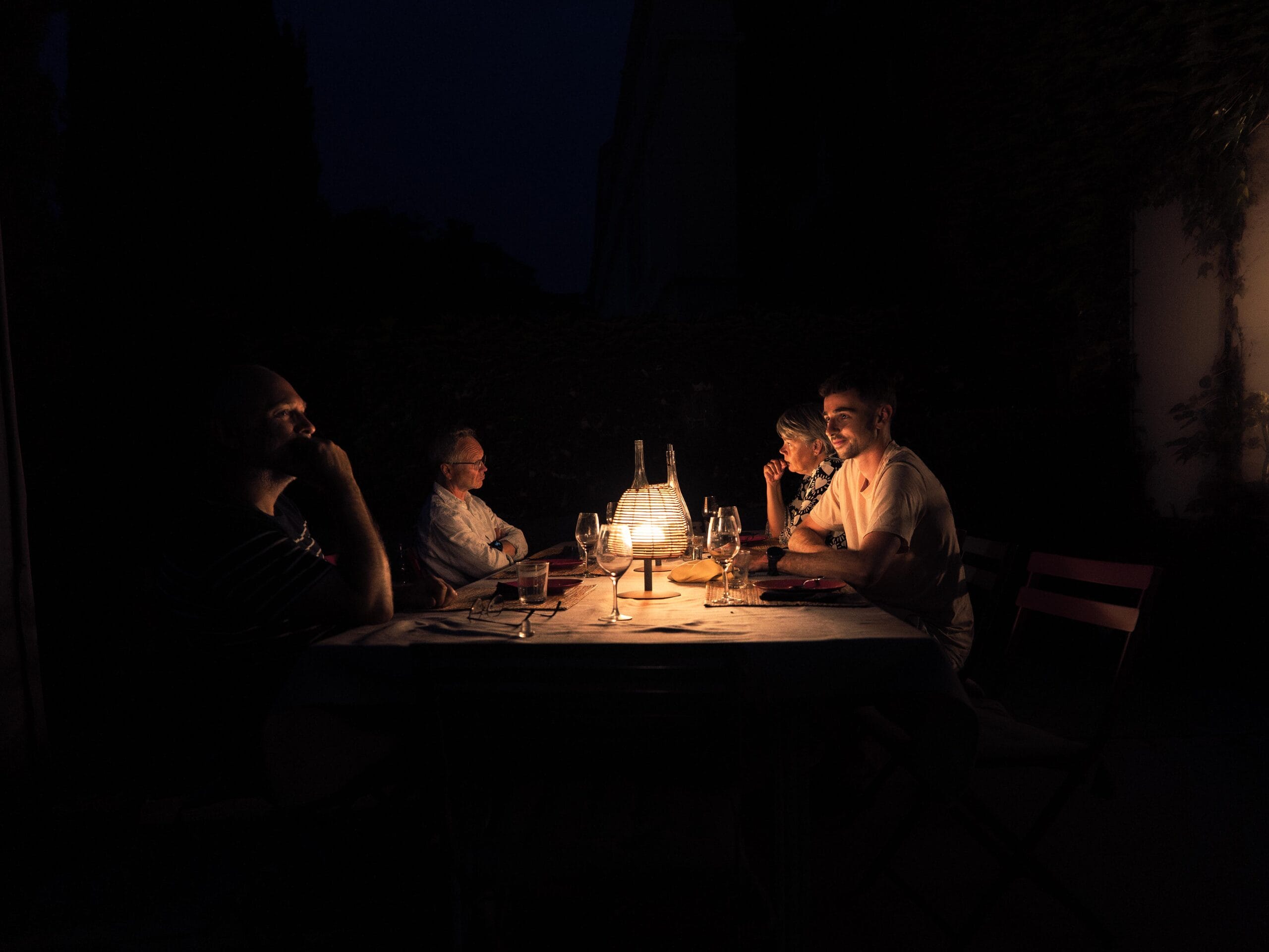 Dîner aux chandelles