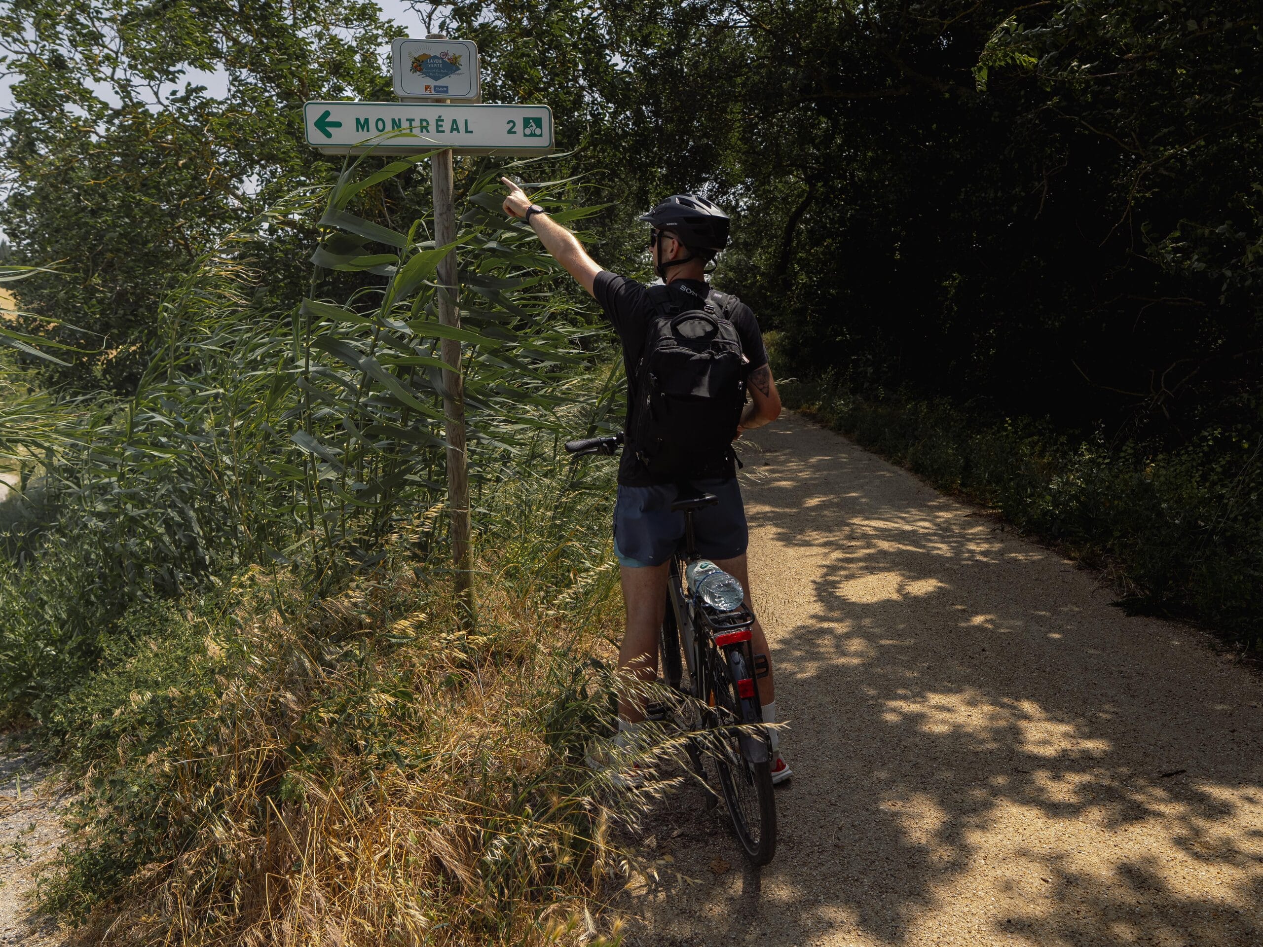 En vélo 