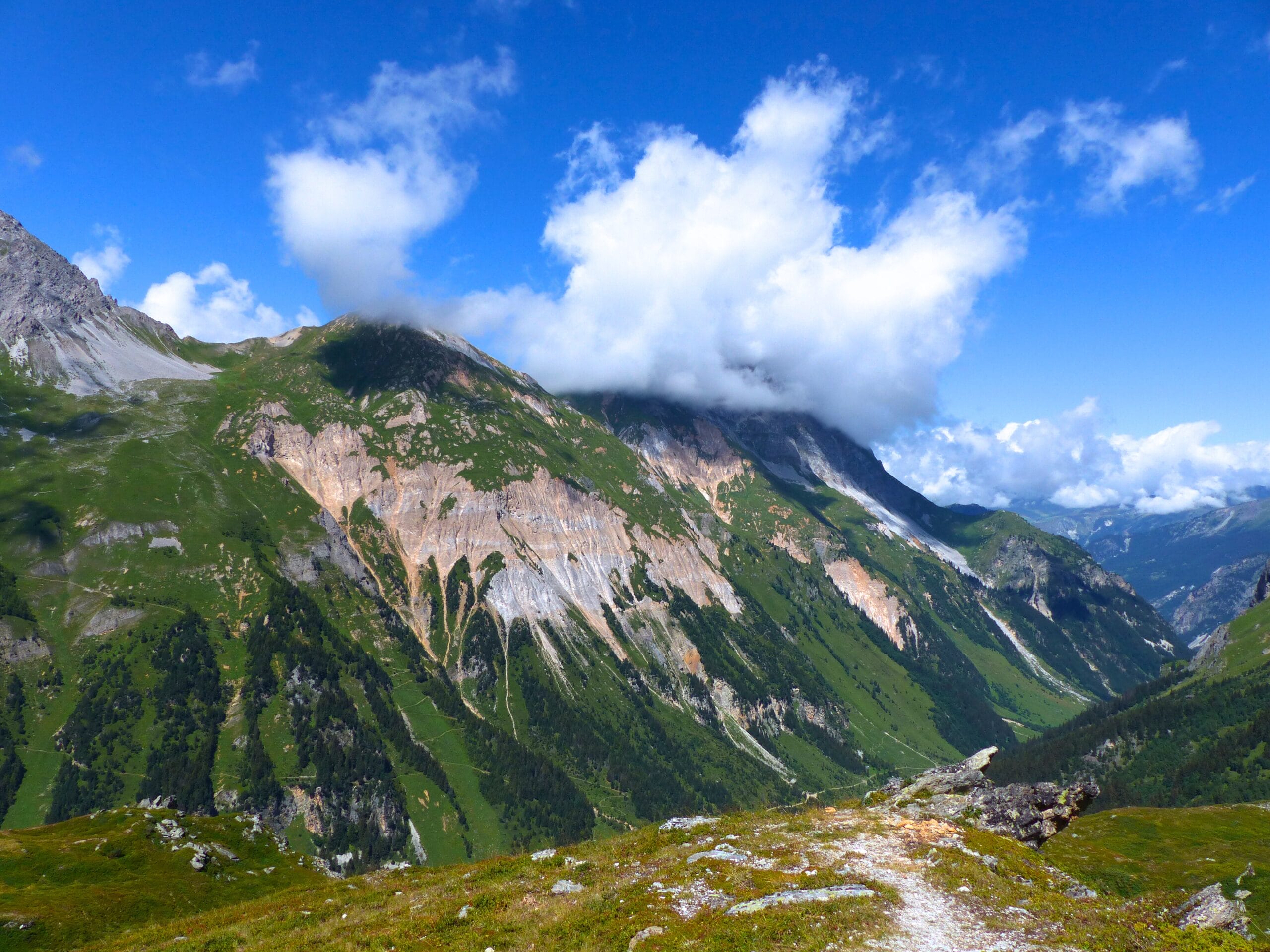 Paysage montagneux de Savoie